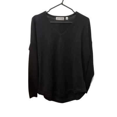 Womens Country Road  Size S V-Neck Jumper Black  