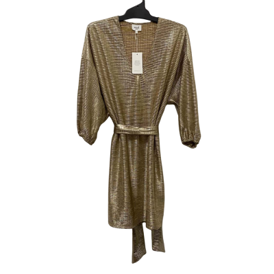 Seed Heritage Womens  Size XS Cocktail Dress / Mini Dress Gold 