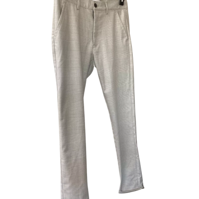 Yd. White Chekered Skinny Leg Size 32 