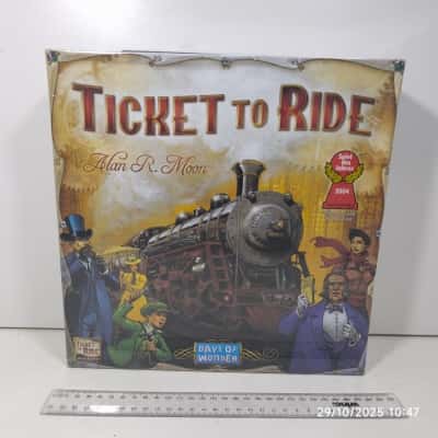 Ticket to Ride Board Game Sealed PreOwned As New 