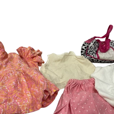  Kids baby doll clothes medium to large 