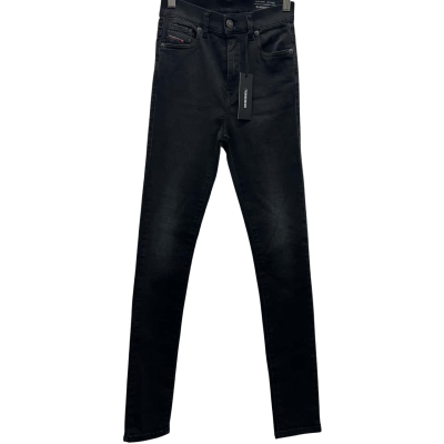 Diesel Womens Jeans Size 24 Skinny Leg Pants Black  