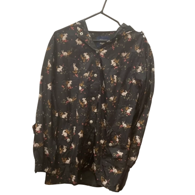 Womens Princess Highway  Size L Raincoat Black  / Green / Pattern / Pink  / White 