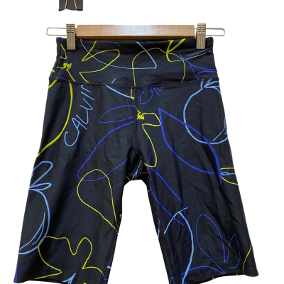 Calvin Klein Womens  Size XS Bike Shorts Black  / Multicoloured 