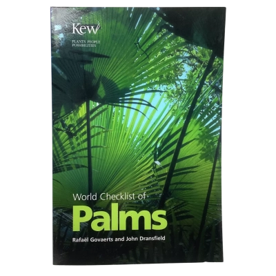 “World Checklist of Palms” a Royal Botanic Gardens Kew by Rafael Govaerts & John Dransfield