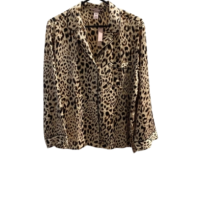 BNWT Victoria's Secret Womens  Size M 3/4 Sleeve Leopard Print