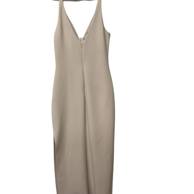 Womens Bec & Bridge Size 10 Midi Dress Cream 