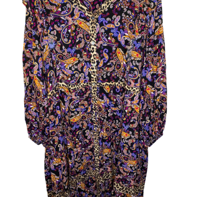 Virtuelle Womens Dress Size 26 Black / Multicoloured 