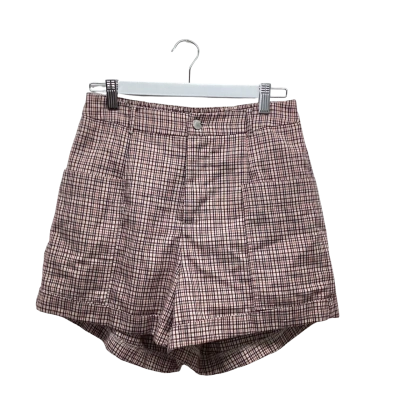 Luck & Trouble Checked High Waisted Shorts Size 12