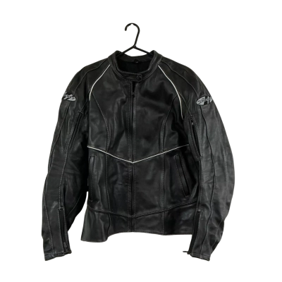 Joe Rocket ‘Rocket Girl’ Genuine Leather Motorcycle Jacket Size XL