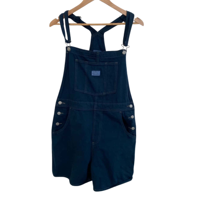Levi Strauss & Co. Womens Workwear Size L Overalls Blue 