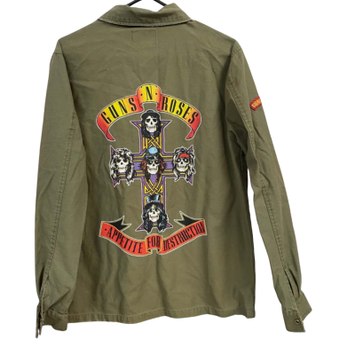 Mens Guns N Roses Army Jacket Size M 