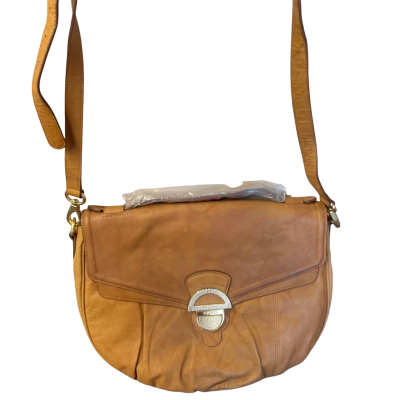 Mimco Womens Fintasia Satchel /Shoulder Bag Honey 