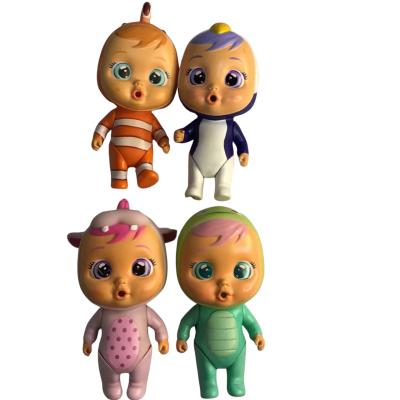 4 Assorted Cry Babies