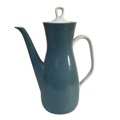 Rorstrand Stella Sweden Teal Coffee Pot