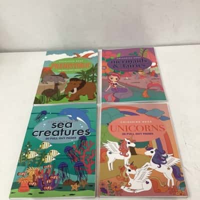 NEW - Study Mate colouring books x4