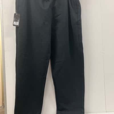  Mens Track Pants Black  3XL