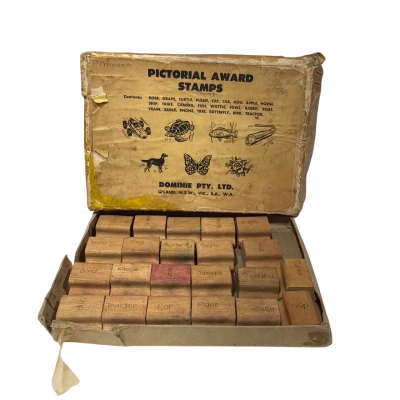 Vintage Dominie Merit Stamps 