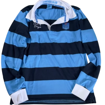 NSW State Of Origin Old School Jersey Style Size XS