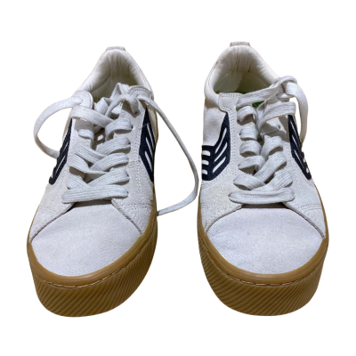 Cariama Mens  Sneakers Beige Size 8.5
