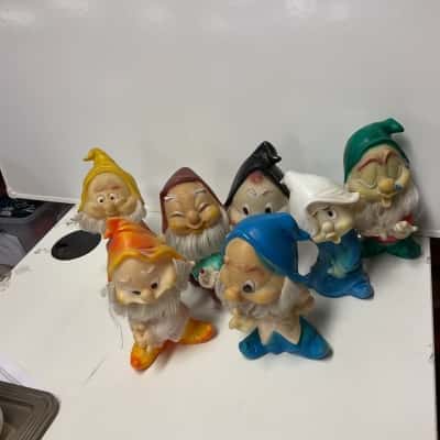 Vintage Rubber seven dwarves 