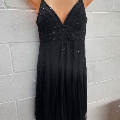 Liz Jordan Womens Black Dress Size 10