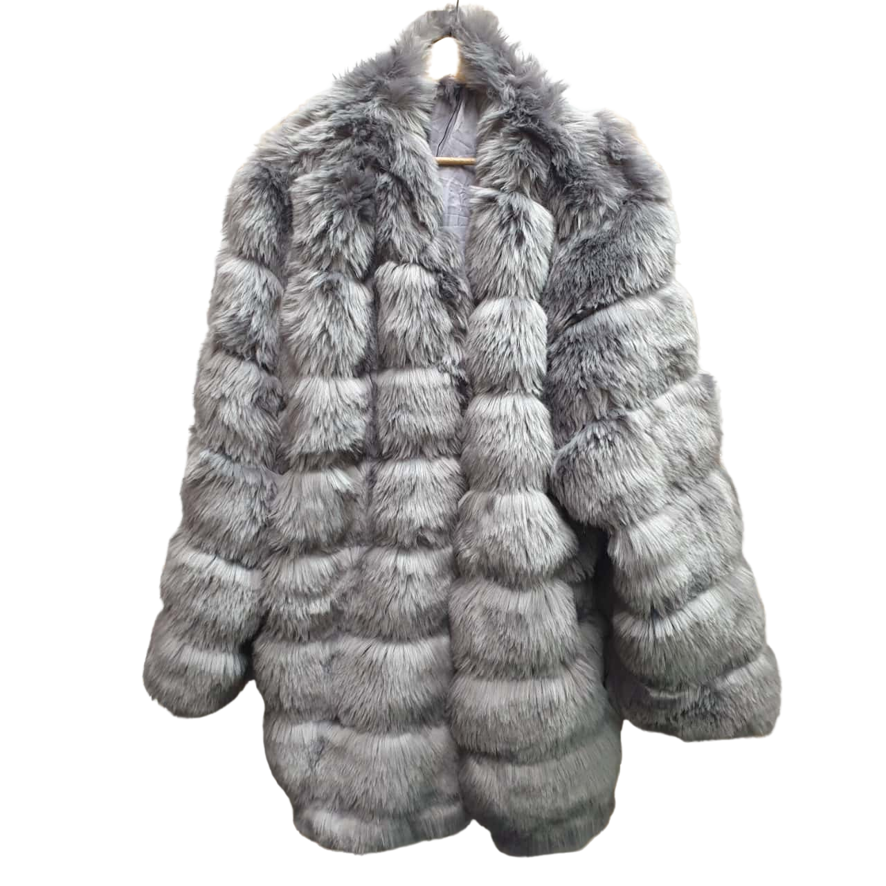 PRETTY LITTLE THING Size 4X Faux Fur Bubble Coat(s)
