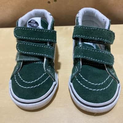Vans Toddler Size 6 Green  shoes