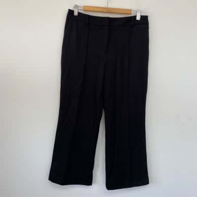 Jacqui-E Black Office Pants  Size 10