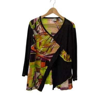 Taking Shape Womens  Size XS Long Sleeve Top Multicoloured 