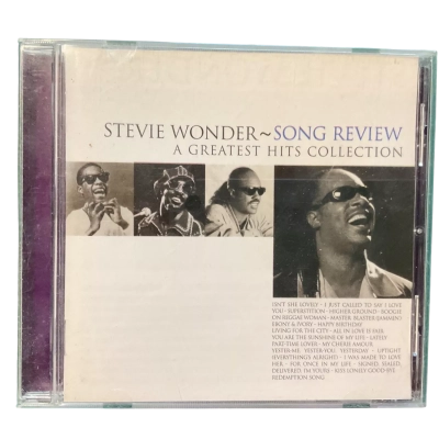 Vintage Stevie Wonder Song Review A Greatest Hits Collection CD