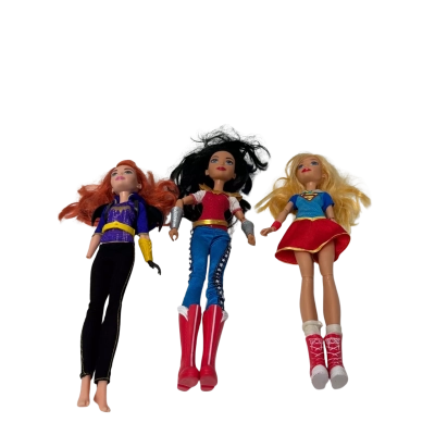 DC supergirl batgirl and wonder woman 