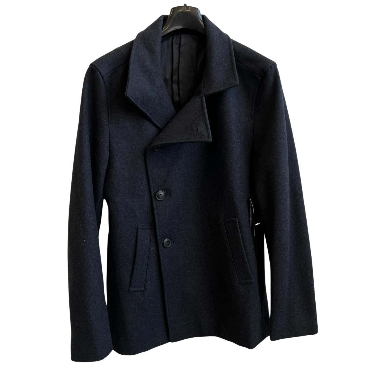 BNWT Jack London Mens Size M Brompton Wool Blend Double Breasted Coat