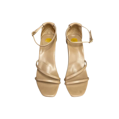 Bared  Womens  Size 35 Heel Sandals Beige 