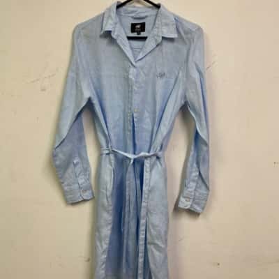 Polo  Womens  Size 36 Long Sleeve Dress / Midi Dress Blue 