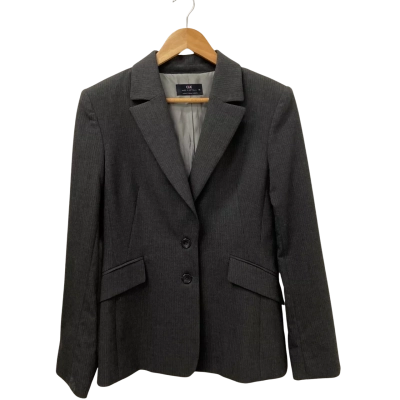 Cue Womens  Size 14 Blazer Grey 