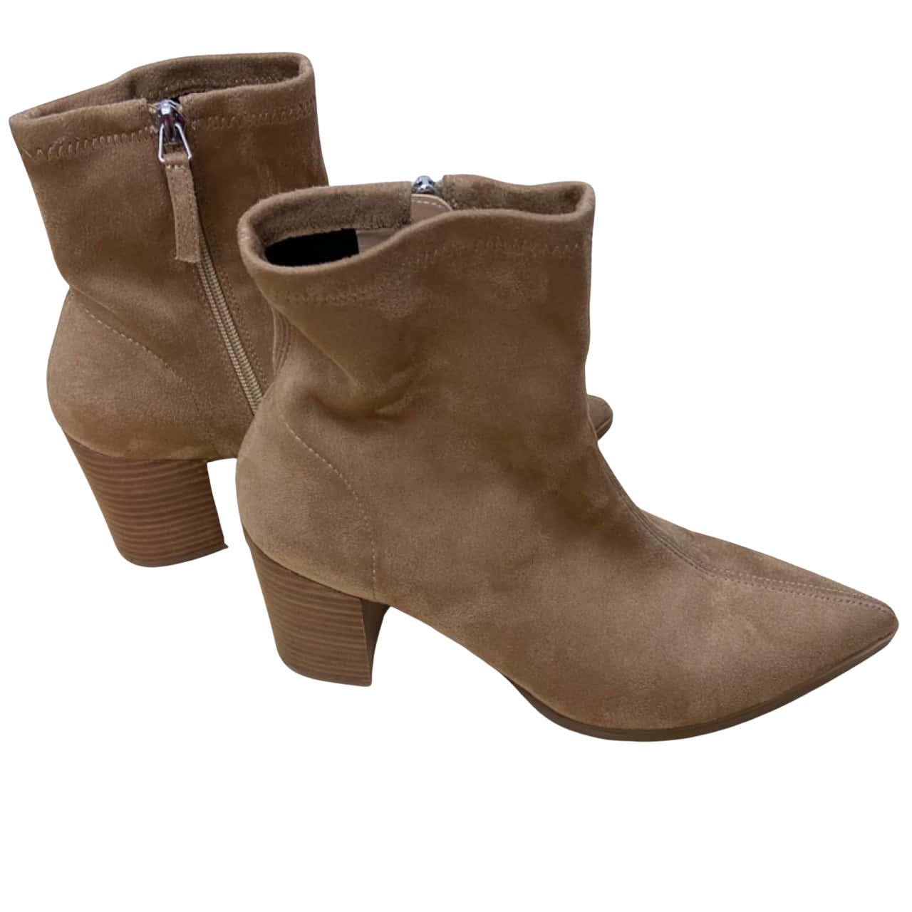 Sportsgirl Womens Size 40 Beige Jacqui Sock Boot