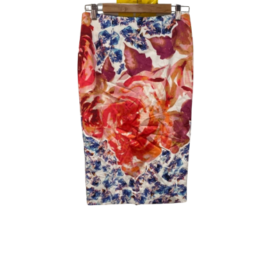 BNWT Portmans Womens Size 10 Multicoloured Pencil Skirt 