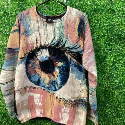  Dream of threads Womens  Size L Jumper Multicoloured 
