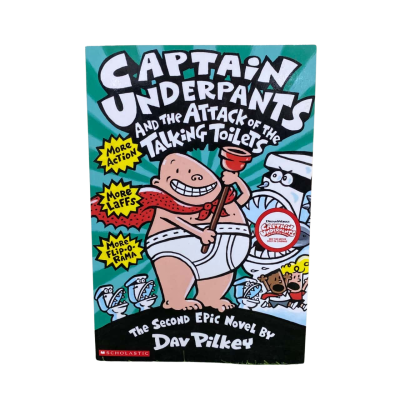 Captain Underpants And The Attack Of The Talking Toilets Book