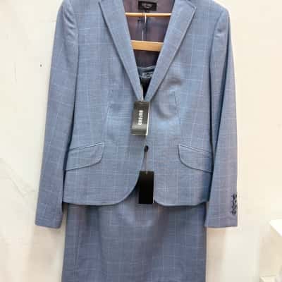 Oxford Womens Blue Suit Set 