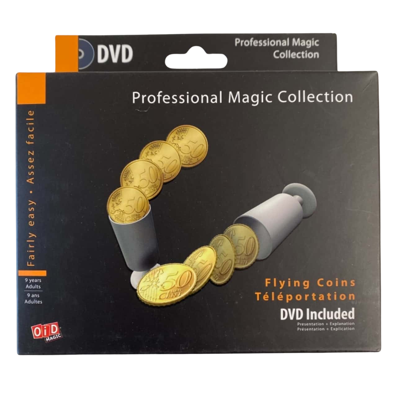 Professional Magic collection Fling Coins Teleportation Kit With DVD ...