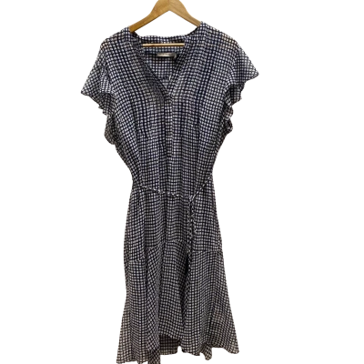 Sportscraft Womens Navy Blue & White Dress Size 18