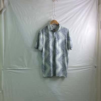 Adidas Mens Size M Polo Shirt Blue BNWT