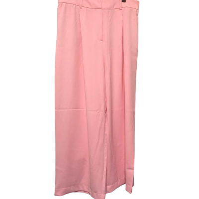 Forever New Womens  Size 14 High Waisted Pants / Wide Leg Pants Pink  