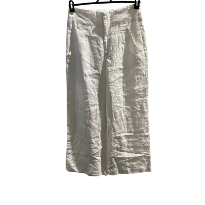 Seed Heritage Womens  Size 10 High Waisted Pants / Wide Leg Pants Whisper White RRP $159.95