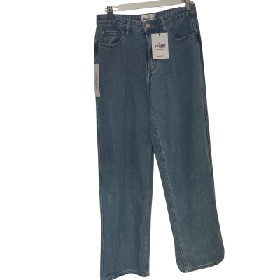 Princess Polly Womens  Size 8 High-Waisted Jeans Blue 