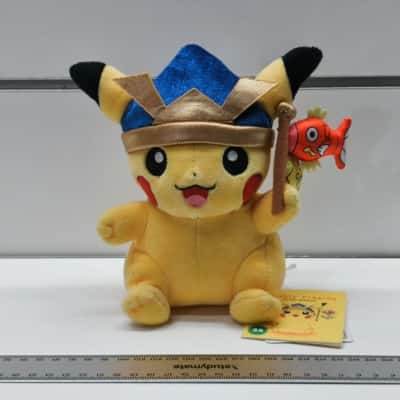 Pokémon Center Japan Monthly Pikachu May Samurai Kabuto Plush (With Tags)