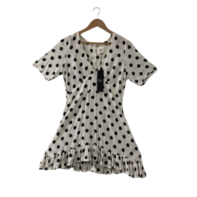 The People Vs. Women's  Size L Amos Dress Polka Dot (**Brand New** $129.95)