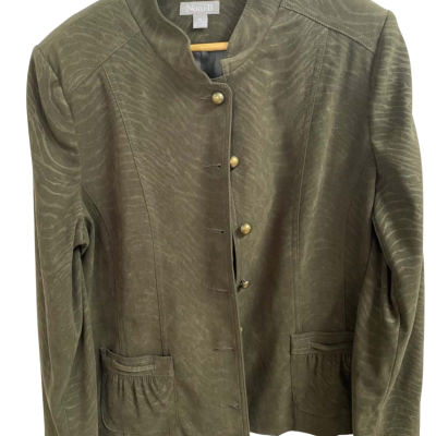 Noni B Womens Size XL Jacket Khaki